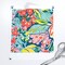 Tropical Florals Coral Flowers Island Hibiscus Pink Green Red Yellow Botanical Tropics Beach Colorful Custom Pre-pasted Wallpaper by Spoonflower Pre-Pasted Wallpaper 2FT Wide
